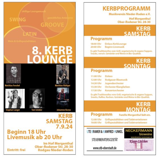 Die Kerblounge des Musikvereins