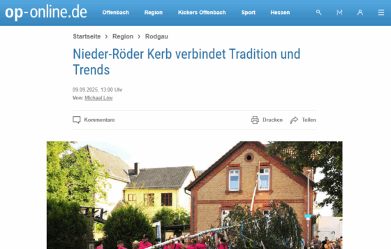 „Nieder-Röder Kerb verbindet Tradition und Trends“